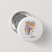 Französischer Karneval in Südfrankreich Button (Vorne & Hinten)