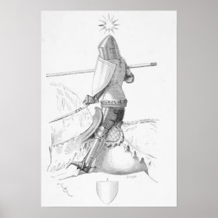 Französischer Knight Poster
