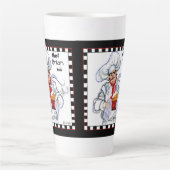 Französischer Koch Latte Tasse Art (Vorderseite)