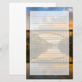 Französischer König Bridge im Fall Briefpapier (Vorne/Hinten)
