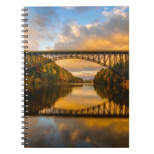 Französischer König Bridge im Fall Notizblock (Vorderseite)