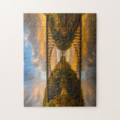 Französischer König Bridge im Fall Puzzle (Vertikal)