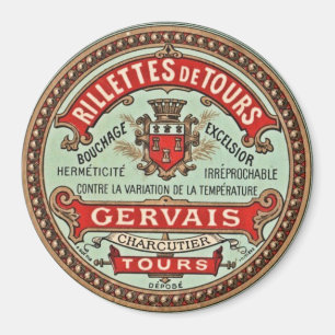 Französischer Kühlschrankmagnet für Vintage Küche