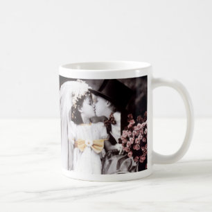 Französischer Künstler Poulbot (1879 - 1946) Les Kaffeetasse