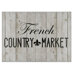 FRANZÖSISCHER LÄNDERMARKT SCHNEIDEBRETT