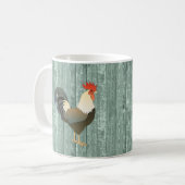 FRANZÖSISCHER LÄNDERROOSTER KAFFEETASSE (Vorderseite Links)