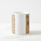 Französischer Landskripte begraben den Pariser Rok Kaffeetasse (Mittel)