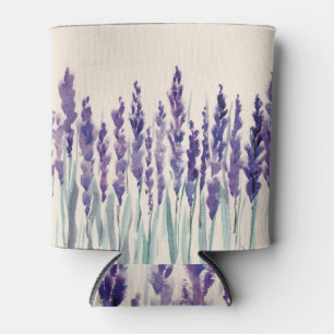 Französischer Lavendel: Aquarellbilder Dosenkühler