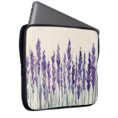 Französischer Lavendel: Aquarellbilder Laptopschutzhülle (Vorne Rechts)