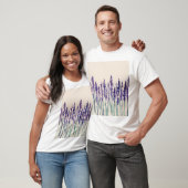 Französischer Lavendel: Aquarellbilder T-Shirt (Unisex)