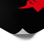 Französischer Lick Indiana, wenn die Natur nicht p Poster (Ecke)