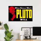 Französischer Lick Indiana, wenn die Natur nicht p Poster (Heimbüro)