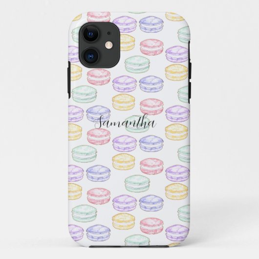 Französischer Macarons Case-Mate iPhone Hülle (Rückseite)