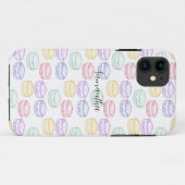 Französischer Macarons Case-Mate iPhone Hülle (Rückseite (Horizontal))
