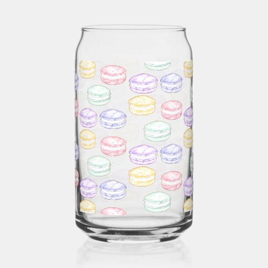 Französischer Macarons Dosenglas (Links)