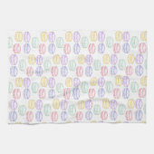 Französischer Macarons Geschirrtuch (Horizontal)