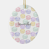 Französischer Macarons Keramik Ornament (Rechts)