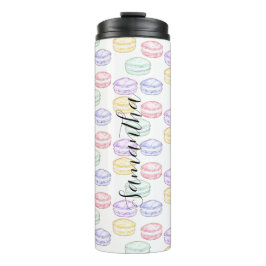 Französischer Macarons Thermosbecher