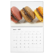 Französischer Macaroons-Kalender Kalender (Mär 2027)
