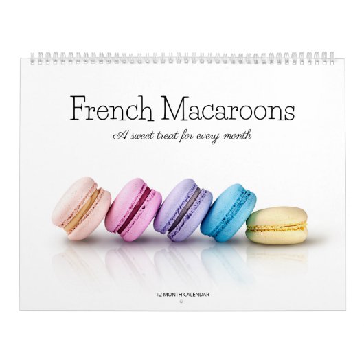 Französischer Macaroons-Kalender Kalender (Titelbild)