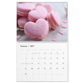 Französischer Macaroons-Kalender Kalender (Feb 2027)
