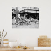 Französischer Markt, New Orleans: 1910 Poster (Küche)