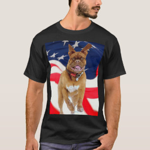 Französischer Mastiff amerikanischer Stolz T-Shirt