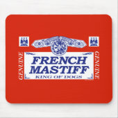 Französischer Mastiff Mousepad (Vorne)