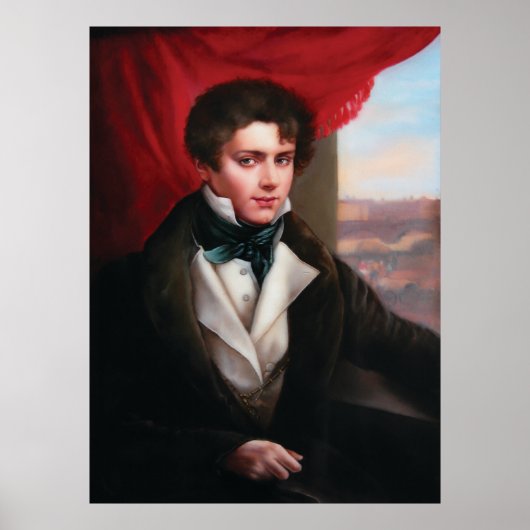 Französischer Mensch XIX Jahrhundert Poster (Vorne)