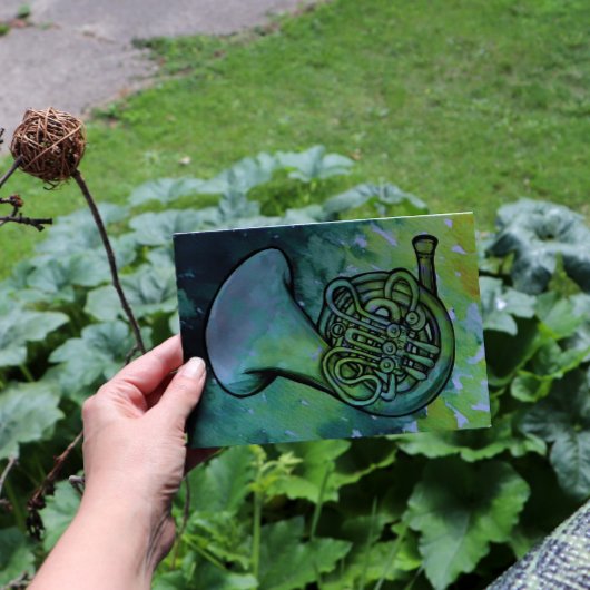 Französischer Musiklehrer der Horn Band Karte