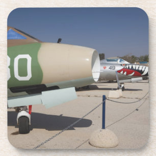 Französischer Mystere-Kampfjet Untersetzer