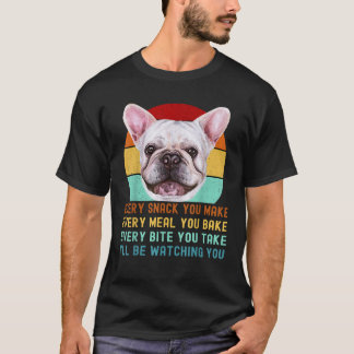 Französischer oder französischer Bulldogge Hund je T-Shirt