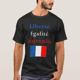 Französischer patriotischer T - Shirt -