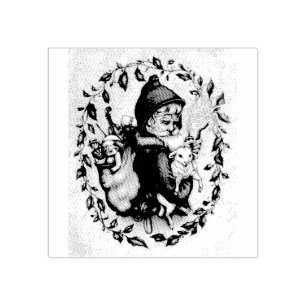 FRANZÖSISCHER PERE NOEL ST. NICHOLAS, SANTA STEMPE GUMMISTEMPEL
