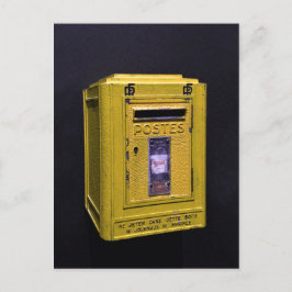 Französischer Postkasten Postkarte