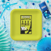 Französischer Raclette Pappteller (Party)