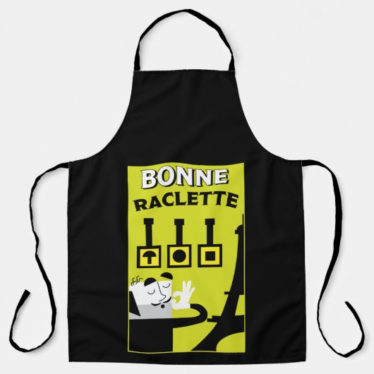 Französischer Raclette Schürze (Vorderseite)