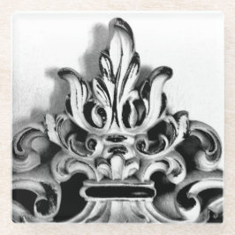 Französischer Rahmen Glasuntersetzer