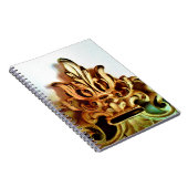 Französischer Rahmen Notizblock (Rechte Seite)