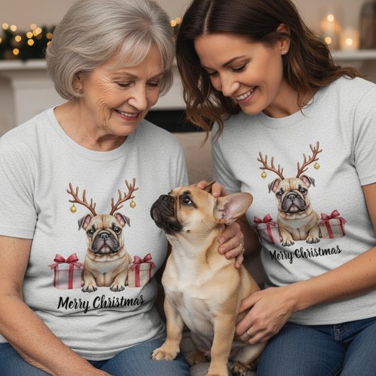 Französischer Rentier T-Shirt