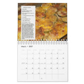 Französischer Rezeptkalender Kalender (Mär 2027)
