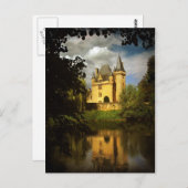 Französischer Schatz (Chteau de Clrans, Prigord) Postkarte (Vorne/Hinten)
