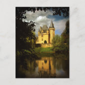 Französischer Schatz (Chteau de Clrans, Prigord) Postkarte (Vorderseite)