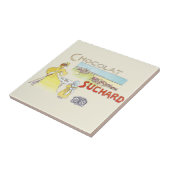 Französischer Schokolade Viktorianisch Candy Sugar Fliese (Seite)