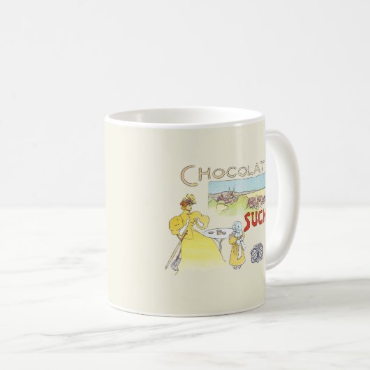 Französischer Schokolade Viktorianisch Candy Sugar Kaffeetasse (VorderseiteRechts)