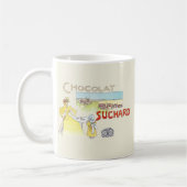 Französischer Schokolade Viktorianisch Candy Sugar Kaffeetasse (Links)