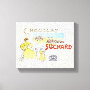 Französischer Schokolade Viktorianisch Candy Sugar Leinwanddruck