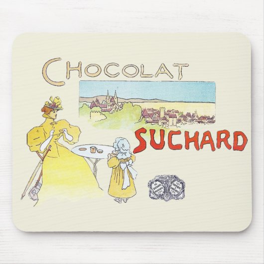 Französischer Schokolade Viktorianisch Candy Sugar Mousepad (Vorne)
