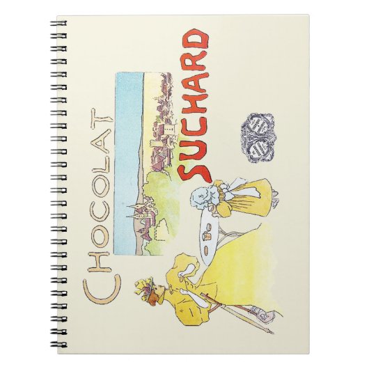 Französischer Schokolade Viktorianisch Candy Sugar Notizblock (Vorderseite)