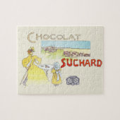 Französischer Schokolade Viktorianisch Candy Sugar Puzzle (Horizontal)